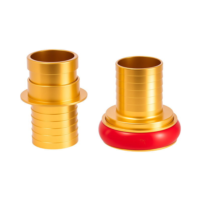 Clip-On-Feuerlöschschlauch-Einsteckkupplung mit Widerhaken und Ösenverriegelung